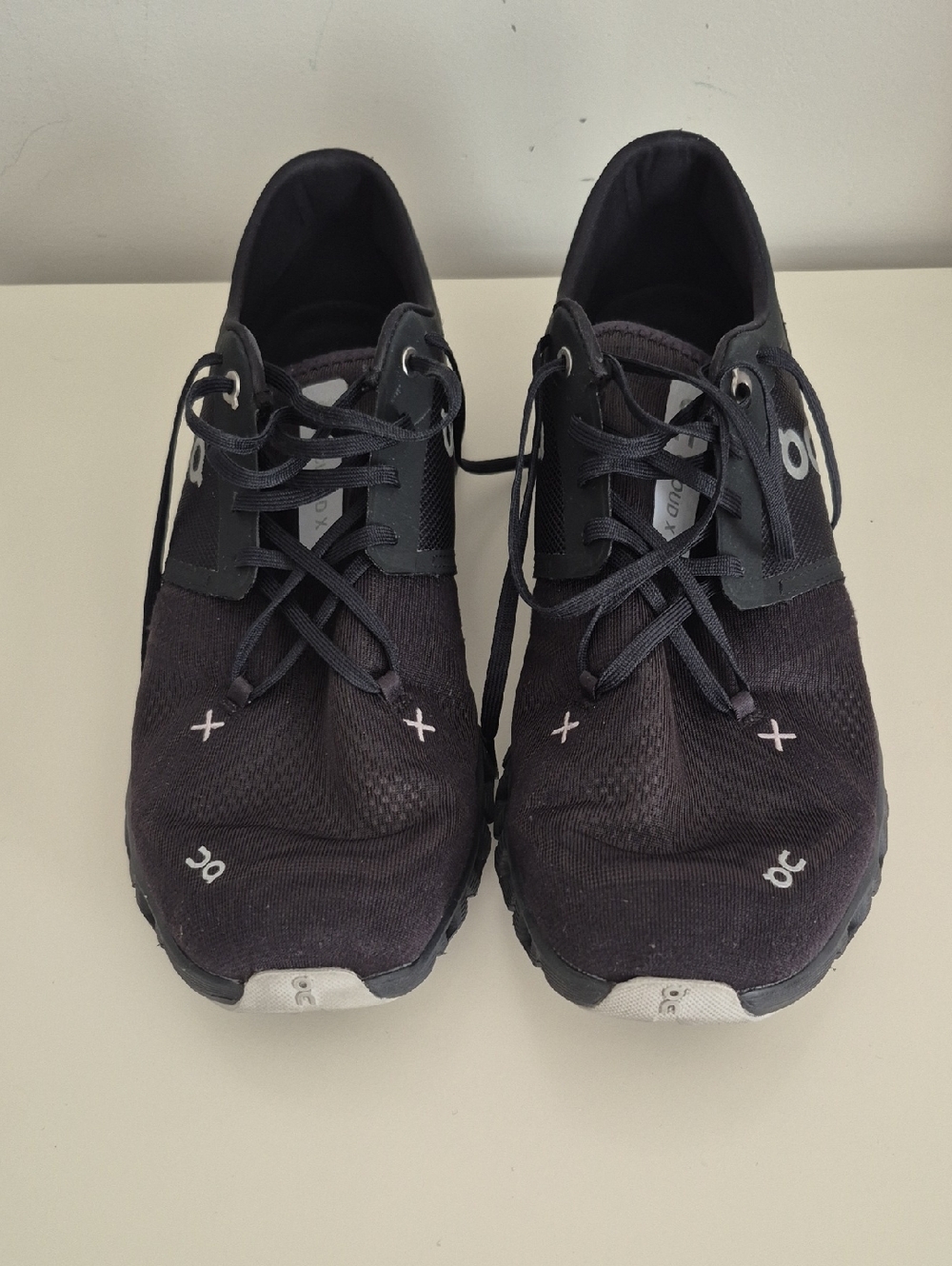On Running Cloud X3 Men's Black Athletic Cross Trainer Sneakers - SIZE 12